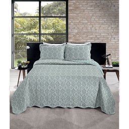 Colcha Santista Casal Boutis Samia 3 Peças - 1