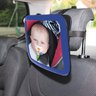 Espelho Para Banco Traseiro Carro Vigia Bebê Ajustavel Kababy Azul - 3