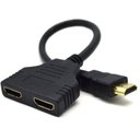 Ver imagem 3 de Cabo Duplicador HDMI em Y - 1 Entrada 2 Saidas Splitter 1x2