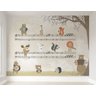 Papel de parede infantil safári animal partitura musical M² PP24A - 1