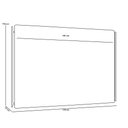 Ver imagem 4 de Cabeceira Cama Box Queen 160cm Estofada Goya P05 Linho Cinza Escuro - Lyam Decor