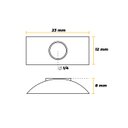 Ver imagem 5 de Parafuso Cama 1/4" x 120 mm Chave Allem Porca Meia Lua 35 Unidades