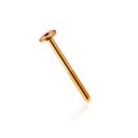 Ver imagem 2 de Parafuso Cama 1/4" x 120 mm Chave Allem Porca Meia Lua 35 Unidades