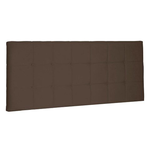 Cabeceira Painel Queen 1,60m Verona Suede Caramelo