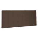 Ver imagem 1 de Cabeceira Painel Queen 1,60m Verona Suede Caramelo