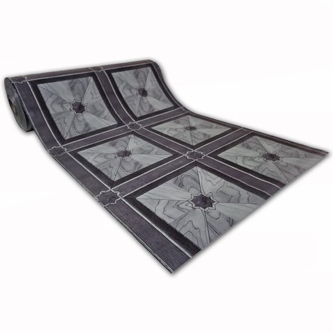Passadeira em Manta Vinilico Similar Laminado 0,50x5,00 Marmorizado