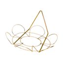 Ver imagem 2 de Suporte de Parede Margarida Pequeno (25cm) Dourado Nutriplan