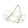 Suporte de Parede Margarida Pequeno (25cm) Dourado Nutriplan - 2