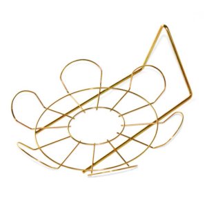 Suporte de Parede Margarida Pequeno (25cm) Dourado Nutriplan