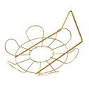 Ver imagem 1 de Suporte de Parede Margarida Pequeno (25cm) Dourado Nutriplan