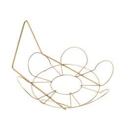 Suporte de Parede Margarida Pequeno (25cm) Dourado Nutriplan - 3