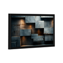Ver imagem 3 de Quadro Decorativo Concreto Bruto Arquitetônico