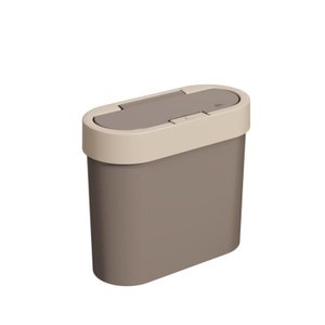 Lixeira Automática 2,8 Litros Flat Warm Gray e Light Gray