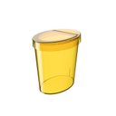 Ver imagem 1 de Lixeira Oval Glass 5 Litros Amarelo Coza