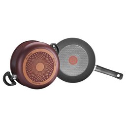 Conjunto de Panelas 6 pçs incluso Panela Pressão 4,5L, Antiaderente, Tampa de Vidro Intense Rochedo - 5