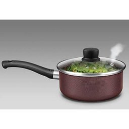 Conjunto de Panelas 6 pçs incluso Panela Pressão 4,5L, Antiaderente, Tampa de Vidro Intense Rochedo - 3