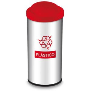 Lixeira Seletiva com Tampa Basculante Decorline 40,5l 3100/206 - Brinox