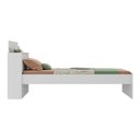 Ver imagem 3 de Cama de Solteiro para Colchão 188 X 78cm com Baú Embutido Multimóveis Mp4229 Branco Branco