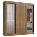 Ver imagem 6 de Guarda-roupa Casal Madesa Kansas 3 Portas de Correr com Espelhos 3 Gavetas