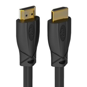 Cabo Hdmi 2.0v, Elg, Hs2030, 3 Metros, 3d Ready, 4k Ultrahd, Conector Banhado a Ouro 24k