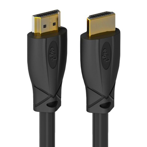 Cabo Hdmi 2.0v, Elg, Hs2030, 3 Metros, 3d Ready, 4k Ultrahd, Conector Banhado a Ouro 24k