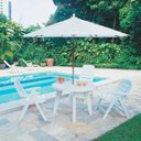 Ver imagem 4 de Poltrona Iracema Encosto Alto Branca - Perfecta - Tramontina 92240010