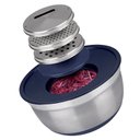 Ver imagem 3 de Conjunto German Bowl em Aço Inox com Ralador 4 Peças - Euro Home IN8289