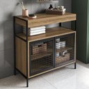 Ver imagem 1 de Gabinete de Banheiro 80cm Industrial para Cuba Liny Mel Z54 - Mpozenato