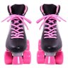 Patins 4 Rodas Retro Quad Love - Feminino Preto 36 - Belfix 383500 - 2