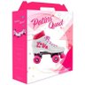 Patins 4 Rodas Retro Quad Love - Feminino Branco 37 - Belfix 373700 - 2