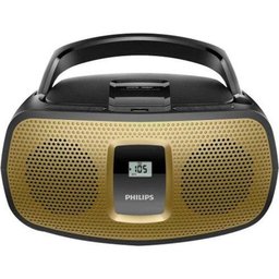 Rádio Portátil com Cd Player/Usb/MP3/Fm/Am Az392x/78 Preto e Dourado Philips - 2