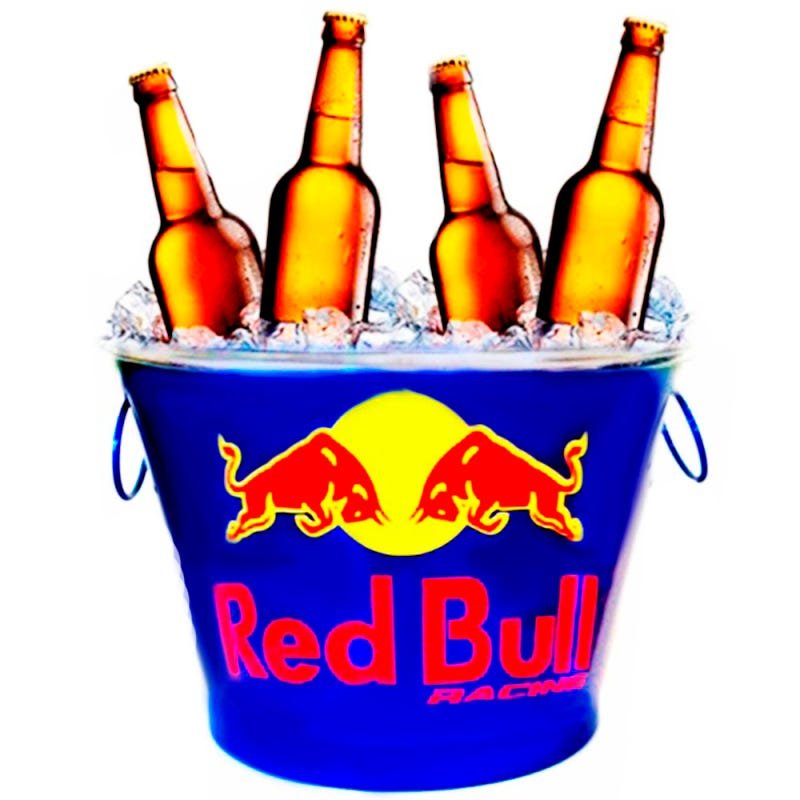 Balde De Energético Red Bull 7,5l