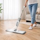 Ver imagem 6 de Mop Spray Inox com Reservatório Rodo Mágico Limpa e Seca 360