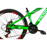 Bicicleta Aro 26 Vikingx X25 21V Shimano Freio A Disco Verde - 2