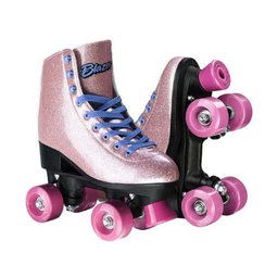 Patins Rollers 4 You Quad TAM. 34 Rosa Com Gliter - BR925 BR925 - 2