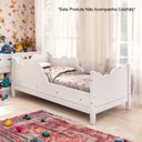 Ver imagem 3 de Cama Infantil Juvenil Nuvem Branca MDF Quarto Criança Moderna Segura com Design Delicado Premium