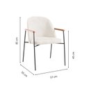 Ver imagem 3 de Kit 4 Cadeiras para Sala de Jantar Duna