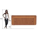 Ver imagem 5 de Cabeceira Casal Queen 272cm com Led 3000k e Tomadas 100% Mdf Padrão Planejados Mabel