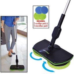 Esfregao Mop Eletrico Recarregavel Limpeza Rotação Rodo sem Fio Spin Casa (34212) - 1 Esfregao Mop Eletrico Recarregavel Limpeza Rotação Rodo sem Fio Spin Casa (34212) - 1