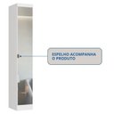 Ver imagem 4 de Guarda-roupa Modulado 1 Porta com Espelho Infinity