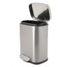 Lixeira Inox Retangular 12l Coisas & Coisinhas - 4