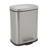 Lixeira Inox Retangular 12l Coisas & Coisinhas - 1