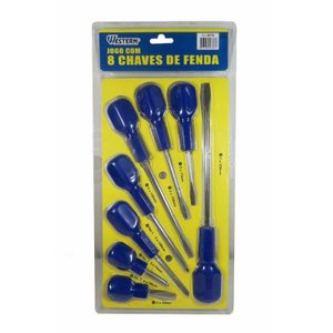 Jogo Kit Chave De Fenda Philips Com 8 Peças