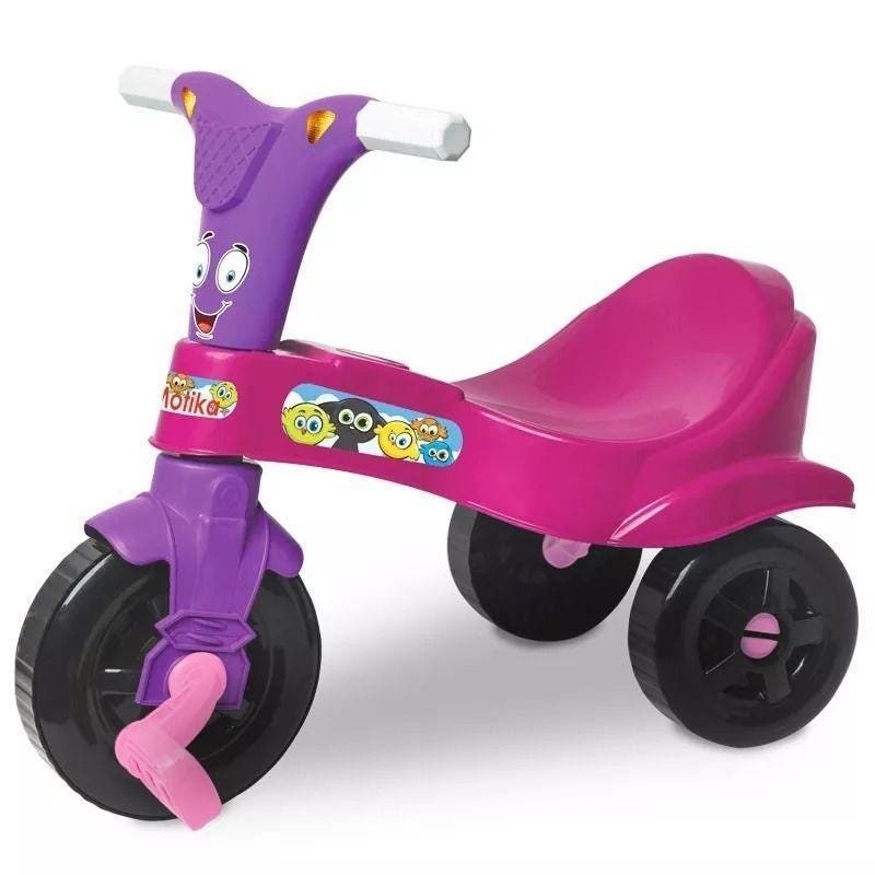 Motoca Infantil Menina Triciclo Tonquinha