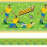 Faixa de Parede Infantil Adesiva Futebol Gol 5mx10cm - 1