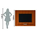 Ver imagem 6 de Painel para Tv até 75 Polegadas Ripado Impressão 3d Avante Cedro Edn
