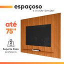 Ver imagem 6 de Painel para Tv até 75 Polegadas Ripado Impressão 3d Avante Cedro Edn