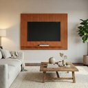 Ver imagem 2 de Painel para Tv até 75 Polegadas Ripado Impressão 3d Avante Cedro Edn