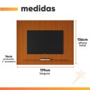 Ver imagem 3 de Painel para Tv até 75 Polegadas Ripado Impressão 3d Avante Cedro Edn