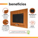 Ver imagem 4 de Painel para Tv até 75 Polegadas Ripado Impressão 3d Avante Cedro Edn